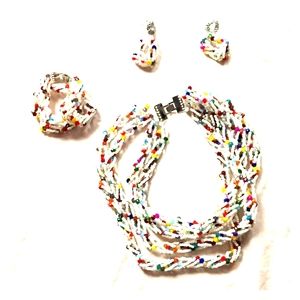 3 Piece African Jewlery Set